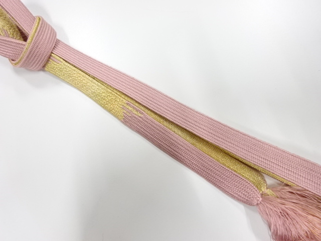 正絹　手組帯締め